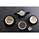 Pots à lait Olympia Café noirs 70ml (lot de 6)