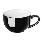 Tasses à cappuccino Olympia Café noires 340ml (lot de 12)