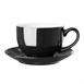 Tasses à cappuccino Olympia Café noires 340ml (lot de 12)