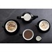 Tasses à cappuccino Olympia Café noires 340ml (lot de 12)