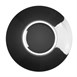 Soucoupes expresso Olympia Café noires 116mm (lot de 12)