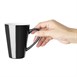 Tasses à latte Olympia Café noires 340ml (lot de 12)