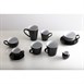 Tasses à latte Olympia Café noires 340ml (lot de 12)