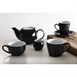 Mugs Aroma Olympia Café noirs 340ml (lot de 6)