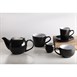 Mugs Aroma Olympia Café noirs 340ml (lot de 6)