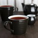 Mugs Aroma Olympia Café noirs 230ml (lot de 6)