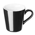 Tasses à flat white Aroma Olympia Café noires 170ml (lot de 6)