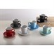 Tasses à flat white Aroma Olympia Café noires 170ml (lot de 6)