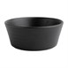Bols plats ronds texturés noirs Olympia Cavolo 143mm (lot de 6)