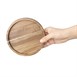 Assiette ronde en acacia Olympia 150mm 