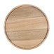 Assiette ronde en acacia Olympia 250mm 