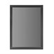 Ardoise murale avec cadre en bois noir Olympia 600x800mm