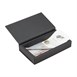 Coffret porte-addition en cuir Securit Trendy noir