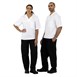 Pantalon de cuisine mixte Whites Vegas noir