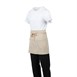 Tablier en toile de coton Southside beige