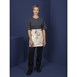Tablier en toile de coton Southside beige