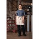 Tablier en toile de coton Southside beige