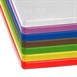 Ensemble de 7 planches à découper antibactériennes basse densité Hygiplas 10mm