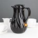 Pichet isotherme torsadé Olympia noir 1,2 L