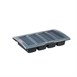 Range-couverts avec couvercle Araven gris foncé 