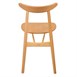 Chaises en bois courbé Fameg Cowhorn hêtre naturel (lot de 2)