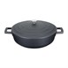 Cocotte peu profonde en fonte d'aluminium Masterclass 4L