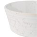 Bols plats ronds mouchetés blancs Olympia Cavolo 143mm (lot de 6)