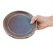 Assiettes plates rondes irisées Olympia Cavolo 180mm (lot de 6)