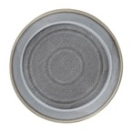 Bols plats ronds anthracite Olympia Cavolo 220mm (lot de 4)