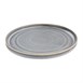 Assiettes plates rondes Olympia Cavolo anthracite 220mm (lot de 4)