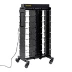 Chariot de chargement Securit pour 36 lampes de table adapté à GR652 GR655 GR656 GR657 GR658