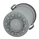 Poubelle ronde usage intensif Jantex 160L