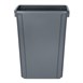 Poubelle Jantex Slim grise 60L
