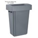 Poubelle Jantex Slim grise 60L
