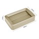 Couvercle beige Jantex pour poubelles Slim 60/80L
