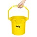 Seau gradué avec bec verseur Jantex 10L jaune 