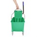 Seau essoreur avec pédale de vidange Jantex 30L vert