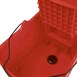 Seau essoreur avec pédale de vidange Jantex 30L rouge