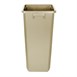 Poubelle Jantex Slim beige 60L