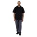 Pantalons de cuisinier Vegas Whites anthracite 