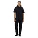 Veste de cuisinier en maille à manches courtes Southside Harlem noire
