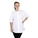Veste de cuisinier en maille à manches courtes Southside Harlem blanche