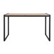 Table de bar industrielle en acier et acacia Bolero 1800x900mm