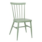 Chaises en aluminium Bolero Windsor vertes (lot de 4)