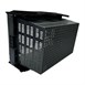 Caisse de transport/stockage en plastique perforé Vogue avec couvercle attaché 600x400x320mm