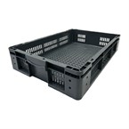 Caisse de rangement en plastique perforé Vogue 600x400x120mm