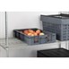 Caisse de rangement en plastique perforé Vogue 600x400x120mm