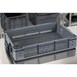 Caisse de rangement en plastique perforé Vogue 600x400x120mm