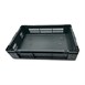 Caisse de rangement en plastique perforé Vogue 600x400x120mm