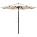 Parasol rond Bolero Seville 3m crème